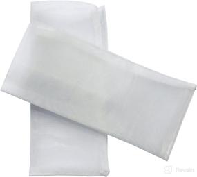 img 2 attached to 🎒 10 Pack of Premium Nylon Rosin Tea Filter Press Bags - 90 Micron, 2" x 4" Size, Zero Blowout Guarantee, Multiple Micron Options Available