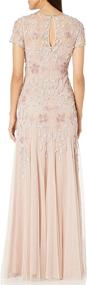 img 1 attached to Adrianna Papell Womens Floral Beaded Women's Clothing : Dresses