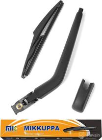 img 4 attached to 🚗 MIKKUPPA Rear Wiper Arm Blade Replacement for Dodge Journey (2009-2018) - All Season Natural Rubber Cleaning Window - Back Windshield Wiper Assembly