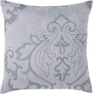 brylanehome amelia 16" square pillow , grey gray логотип