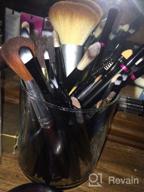 img 1 attached to Enhance Your Beauty Routine With UNIMEIX 20-Piece Pro Makeup Brush Set In Black review by Luis Norman