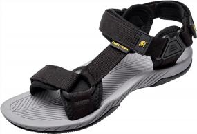 img 4 attached to Men'S Outdoor Sandals: CAMELSPORTS Fisherman Water Shoes With Strap For Summer Beach Activities