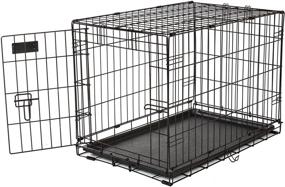 img 1 attached to 🏠 Precise Pet Care 1-Door 2000 Crate, 24-inch Length x 18-inch Width x 19-inch Height