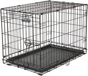 img 2 attached to 🏠 Precise Pet Care 1-Door 2000 Crate, 24-inch Length x 18-inch Width x 19-inch Height