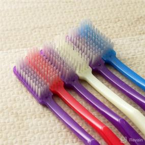 img 2 attached to 🦷 Advanced SUPVOX Premium Bristles Toothbrush Cleaning: Unmatched Cleaning Power for Healthy Teeth and Gums