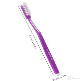 img 1 attached to 🦷 Advanced SUPVOX Premium Bristles Toothbrush Cleaning: Unmatched Cleaning Power for Healthy Teeth and Gums