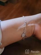 картинка 1 прикреплена к отзыву Миа Белла серебряный итальянский браслет на регулируемой застежке для девочек – ювелирные изделия и браслеты. от Brian Nelson