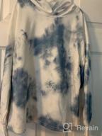 img 1 attached to 👚 Apbondy Girls 2PCS Tie Dye Hoodies and Jogger Sweatpant Sets for Comfy & Stylish Loungewear review by Joy Berry