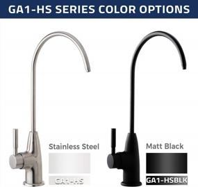 img 2 attached to Upgrade Your Kitchen With ISpring'S Lead-Free Reverse Osmosis Faucet In Brushed Nickel Finish