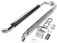 🚗 patriot exhaust h1050 50-inch chrome side exhaust: enhance performance with style logo