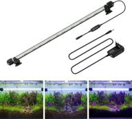 🐠 aquariumbasics 16-inch submersible led aquarium light with timer, dimming function, and auto on/off – ideal for fish tanks and aquarium plants (white and blue) logo