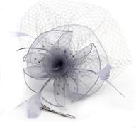 🌺 fascinator organza flower derby headwear for women's special occasion accessories at special occasion accessories логотип