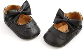 img 2 attached to RVROVIC Princess Dresses Prewalker Toddler Girls' Shoes : Flats