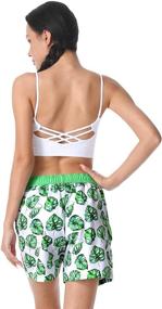 img 2 attached to Nonwe Womens Swimming Shorts Bathing Women's Clothing - Swimsuits & Cover Ups