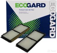 ecogard xc16098 premium cabin air 🚗 filter for mazda 3 and 3 sport (2010-2013) logo