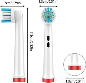 img 2 attached to 🔋 Enhanced Performance Electric Toothbrush Replacement with Standard Compatibility