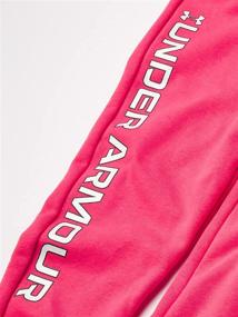 img 1 attached to Under Armour Fleece Joggers Cerise Girls' Clothing at Active