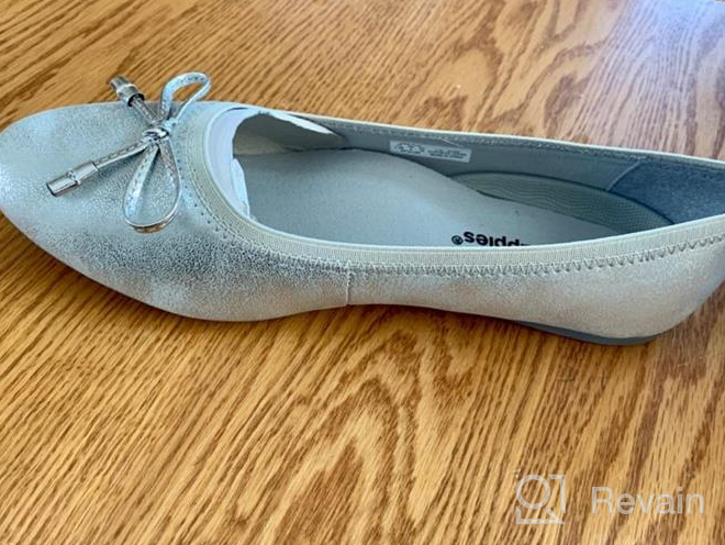 img 1 attached to Hush Puppies Girls Ballet Medium Girls' Shoes: Comfortable and Stylish Footwear for Girls review by Douglas Berry