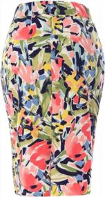 img 2 attached to Classic Bodycon Pencil Skirt For Women: A Perfect Casual Wear By MixMatchy