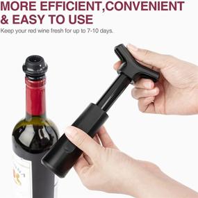 img 3 attached to Get Ready For Festive Celebrations With Mafiti Wine Stopper Gift Set - Perfect For Christmas, Birthdays, Father'S Day And More!