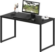 shw home office 40-inch computer desk, black логотип