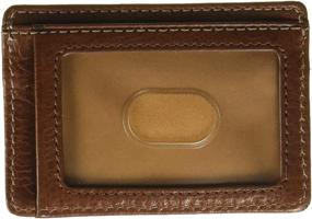img 3 attached to Fossil Mens Leather Wallet Brown Men's Accessories : Wallets, Card Cases & Money Organizers