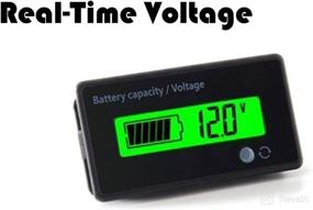 img 3 attached to ⚡ MGGi Battery Meter: Accurate Voltage Monitor for Golf Cart, RV, Boat, Motorcycle