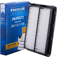 pg air filter pa99072, compatible with 2015-2019 hyundai sonata and 2016-2020 kia optima models логотип