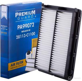 img 4 attached to PG Air Filter PA99072, Compatible with 2015-2019 Hyundai Sonata and 2016-2020 Kia Optima Models