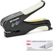 force-saving ergonomic desktop stapler with staples - 25 sheet capacity handheld stapler for office, home, and school logo