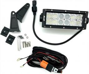 img 2 attached to 7.5-Inch Double Row LED Light Bar For Golf Carts By GTW