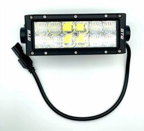 img 1 attached to 7.5-Inch Double Row LED Light Bar For Golf Carts By GTW