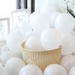 120 white 5 inch latex mini party balloons - perfect for any occasion! logo