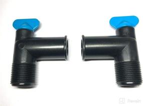 img 1 attached to 🔧 Lucasng Pair MerCruiser Exhaust Manifold 90 Degree Fitting Drain Plug Elbow 22-862210a01 - Efficient Drainage Solution for MerCruiser Exhaust Systems