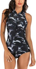 img 4 attached to SEBOWEL Sleeveless Surfing Swimwear Swimsuit Women's Clothing : Swimsuits & Cover Ups