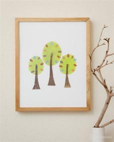 img 1 attached to 🦊 Nature Animal Collection: Set of Four Children's Wall Art Prints, 8x10 Size - Forest Nursery, Gender Neutral Decor with Bear, Deer, Owl, and Fox - Woodland Nursery, Kids Room, Baby Room Decor