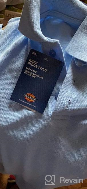 img 1 attached to Short Sleeve Pique Polo for Boys by Dickies review by Ashwin Patel