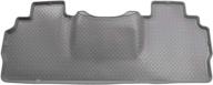 husky liners classic style series 2nd seat floor liner - grey, 60852 - fits 2006-2008 dodge ram 1500, 2006-2009 dodge ram 2500, 3500 - high-quality 1 pcs floor protector logo