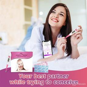 img 2 attached to Easy@Home Ovulation Test Kit: 50 Strips, 20 Pregnancy Tests & Thermometer - Accurate Fertility Tracker OPK with Free App - 50LH+20HCG+BBT EZTB-S-521C