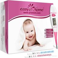 easy@home ovulation test kit: 50 strips, 20 pregnancy tests & thermometer - accurate fertility tracker opk with free app - 50lh+20hcg+bbt eztb-s-521c logo