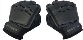 img 3 attached to Maddog Half-Finger Paintball Airsoft Gloves Tactical Protection