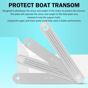 img 1 attached to Yoursme Aluminum Transom Distribute 3001 8067