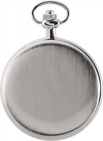 img 1 attached to Coin Movement Silvertone Certificate Authenticity Men's Watches in Pocket Watches