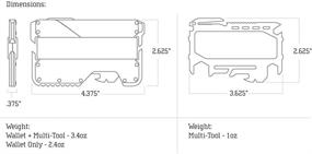 img 1 attached to Dango Tactical EDC Wallet Multitool - The Ultimate Men's Accessory for Wallets, Card Cases & Money Organizers