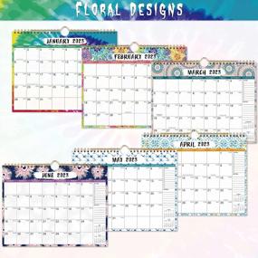 img 3 attached to 2023 Wall Calendar - 11" X 8.5", Twin-Wire Binding, Hanging Loop, Premium Thick Paper For Organizing Jan-Dec 2023