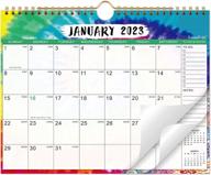 настенный календарь на 2023 год – 11 x 8,5 дюймов, двойной переплет, петля для подвешивания, плотная бумага премиум-класса для организации январь-декабрь 2023 г. логотип