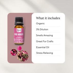 img 2 attached to BMAKER Rose Absolute Essential Oil - Organic Gifts For Women, Spa Treatments Gifts For Women