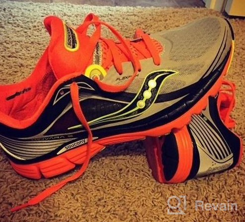 img 1 attached to Saucony Kinvara Vizi Running Silver Men's Shoes: Lightweight Comfort and Enhanced Visibility review by Aaron Wood