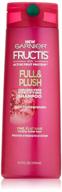 🍃 garnier fructis plush shampoo liquid logo