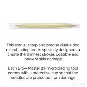 img 1 attached to 🖋️ Master2 Sterile Double Sided Microblading Disposable